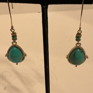 Chic Teardrop Turquoise color  Earrings
